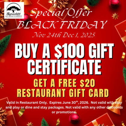 $100 BYRNCLIFF GIFT CERTIFICATE