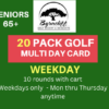 byrncliff 20 pack golf pack Seniors