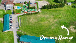 Driving Range at Byrncliff Golf Resort & Banquets