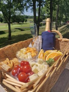 wine and cheese package at Byrncliff