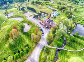 byrncliff golf resort - clubhouse and setting