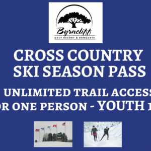 Byrncliff xc ski pass youth