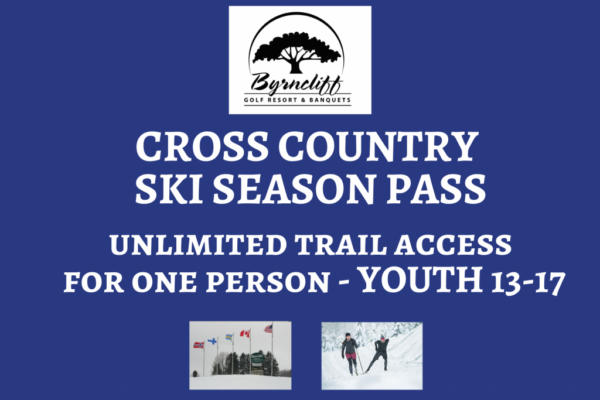 Byrncliff xc ski pass youth
