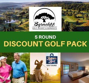 5 Round Discount Golf Pack