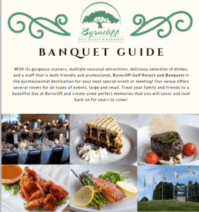 byrncliff banquet menu 2023