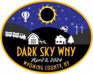 Wyoming County Dark Sky WNY logotype, Byrncliff Golf Resort