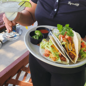 taco and margarita special at Byrncliff Golf Resort, Cinco de Mayo 2024