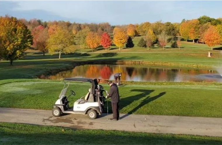 Fall Golf, Byrncliff Golf Resort, Buffalo NY