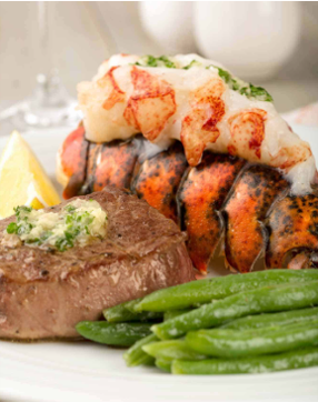 surf and turf for new year's eve, Byrncliff Golf Resort