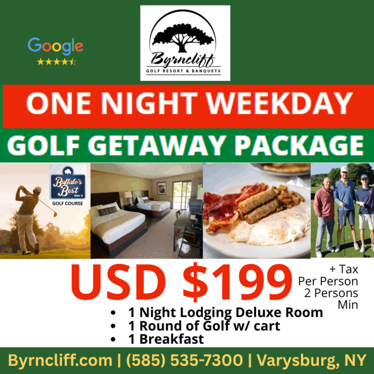 Golf Resort near Buffalo NY