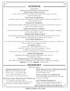 2025 summer stay and play golf package dinner, Byrncliff Golf Resort