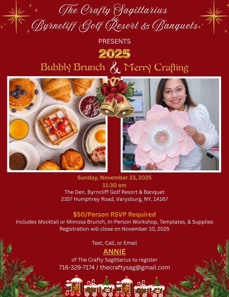 Brunch & Merry Crafting, November 23, 2025, Byrncliff Golf Resort & Banquets