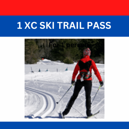 cross country / nordic ski trail pass, Byrncliff Golf Resort, near Buffalo NY