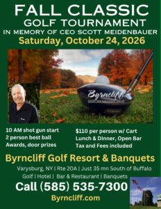 Fall Classic Golf Tournament, Byrncliff Golf Resort, October 24, 2026